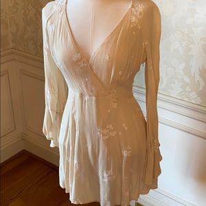 Free People Jasmine Embroidered Dress SIZE 8
